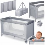 Ricokids Cestovní postýlka 125 x 65 x 78 cm RK-240 šedá – Sleviste.cz