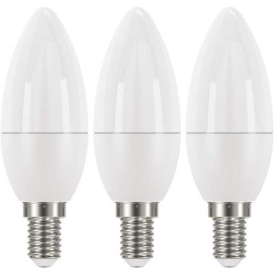 Emos LED žárovka Classic Candle 5W E14 teplá bílá – Zboží Mobilmania