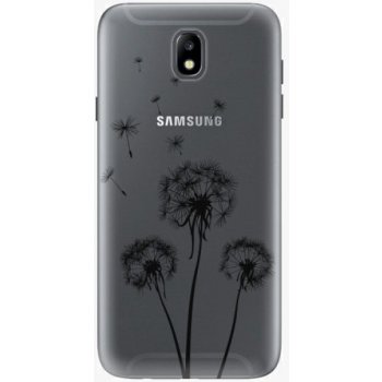 Pouzdro iSaprio - Three Dandelions Samsung Galaxy J7 2017 černé