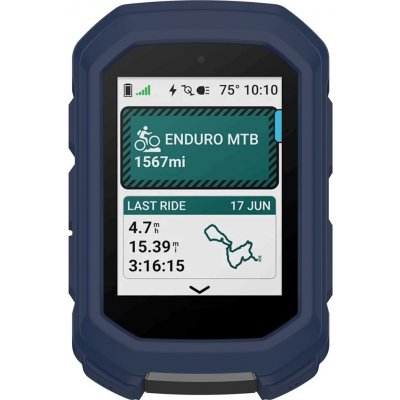Snug silikonový obal na GPS cyklonavigaci Garmin Edge MTB - tmavěmodrý – Zboží Živě