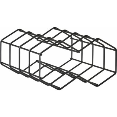 Zone Denmark Černý kovový stojan na víno Rocks II. – Zboží Dáma