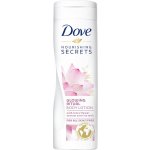Dove Nourishing Secrets Glowing Ritual tělové mléko (Lotus Flower Extract and Rice Milk) 250 ml – Zbozi.Blesk.cz
