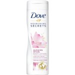 Dove Nourishing Secrets Glowing Ritual tělové mléko (Lotus Flower Extract and Rice Milk) 250 ml – Zboží Mobilmania