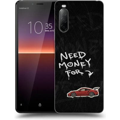 Picasee silikonový černý obal pro Sony Xperia 10 II - Track Mode – Zboží Živě