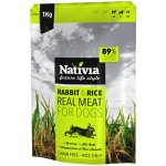 Nativia Real Meat rabbit & rice 1 kg – Zbozi.Blesk.cz