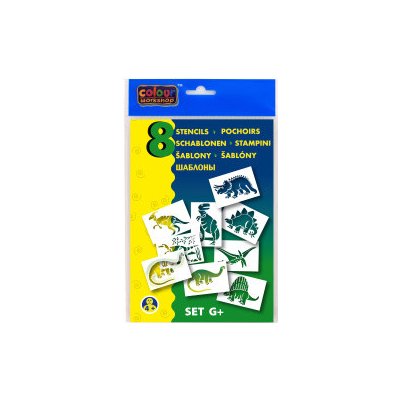 Centropen Šablony pro foukací fixy 9996 G dinosauři – Zboží Dáma