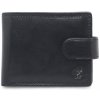 Peněženka Cosset Malá pánská kožená peněženka 4411 Komodo černá