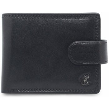 Cosset Malá pánská kožená peněženka 4411 Komodo černá