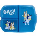 Stor multibox na svačinu Bluey se 3 přihrádkami – Zboží Dáma