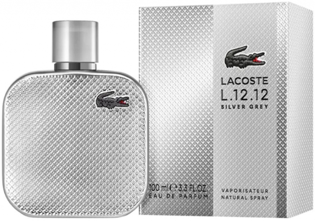 Lacoste L.12.12 Silver Grey parfémovaná voda pánská 100 ml