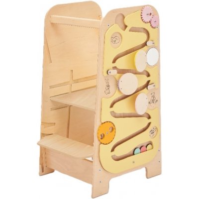 Busykids Montessori učící věž 5In1 Big Mint – Zboží Dáma