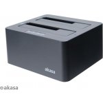 Akasa DuoDock X3 AK-DK08U3-BK – Hledejceny.cz