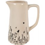 Keramický džbán s růžovými květy Olia – Zboží Dáma Keramický džbán s růžovými květy Olia – Zboží Dáma
