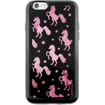Liquid Unicorns čierno-ružový – Apple iPhone Xr – Zboží Mobilmania