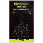 RidgeMonkey Obratlík RM-Tec Flexi Ring Swivel vel.11 10ks – Hledejceny.cz