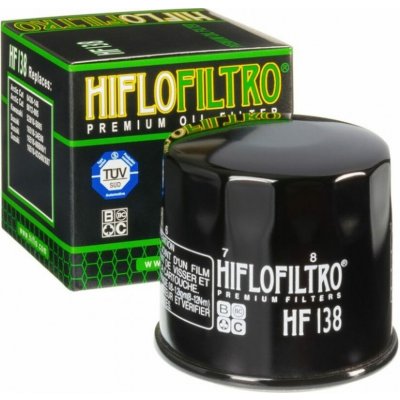 Hiflofiltro Olejový filtr HF138/C/RC | Zboží Auto