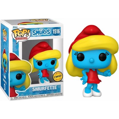 Funko Pop! 1516 The Smurfs Smurfette Chase – Zboží Mobilmania