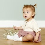 Gobabygo Protiskluzové ponožky Bamboo Off White – Zboží Mobilmania