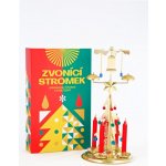 Logimax Česká obnovená výroba Tradiční Andělské zvonění stromek zlatý – Zbozi.Blesk.cz