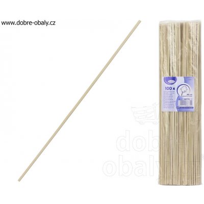 WIMEX Bambusové špejle na cukrovou vatu 4 x 4 mm, 40 cm 667741 – Zboží Dáma