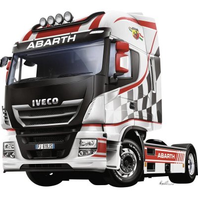 Italeri Iveco HI WAY E5 Abarth IT 3934 1:24 – Hledejceny.cz