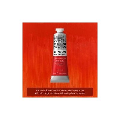 Winton olejová barva 200 ml 107 cadmium scarlet hue – Hledejceny.cz