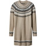 esmara Dámské pletené šaty béžová – Zboží Dáma