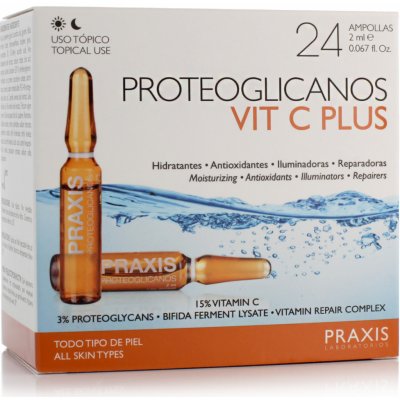 Praxis Proteoglicanos sérum s liftingovým efektem Vitamin C 24 ampulí x 2 ml – Zboží Mobilmania