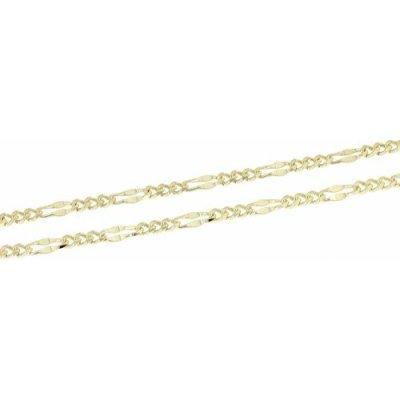 Zlatnictví U Kostela Zlatý náramek na nohu zdobené figaro typ 9 ž 25 cm 4120x25265032 – Sleviste.cz