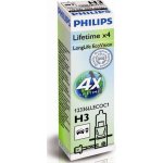 Philips LongLife EcoVision H3 PK22s 12V 55W 12336LLECOC1 – Hledejceny.cz