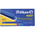 Pelikan Velkokapacitní inkoustové kazety Pelikan 4001 GTP/5 královská modř 5 kazet – Zboží Živě