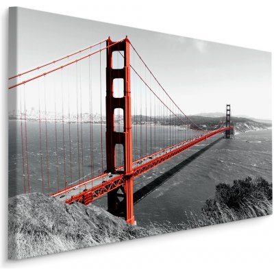 MyBestHome BOX Plátno Most Golden Gate V San Franciscu Varianta: 30x20 – Zboží Mobilmania