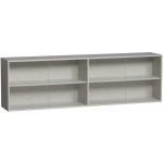 Woood Koley 200 x 35 cm Šedá borovicová – Zboží Dáma