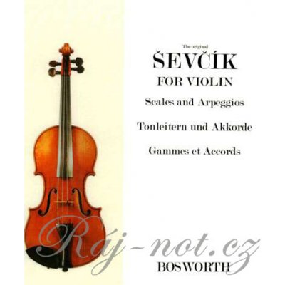 Violin Studies Scales And Arpeggios Otakar Ševčík – Zboží Mobilmania