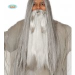 Velké vousy šedé vlasové – Zboží Mobilmania