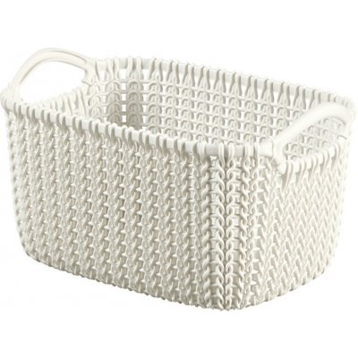 Curver Košíček KNIT 3l krémový 03675-X64 – Zboží Dáma