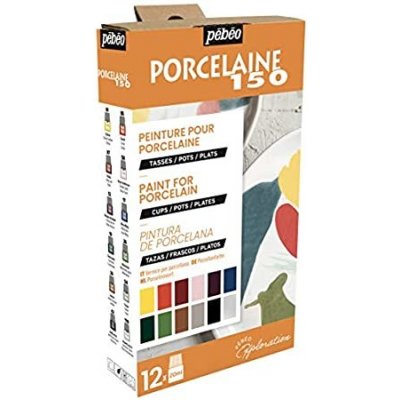 Pebeo Sada vypalovacích barev na porcelán č.2 Porcelaine 150 12x20 ml – Hledejceny.cz