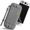 Obal a kryt pro herní konzole tomtoc Obal Nintendo Switch OLED, šedá TOM-A0531G1