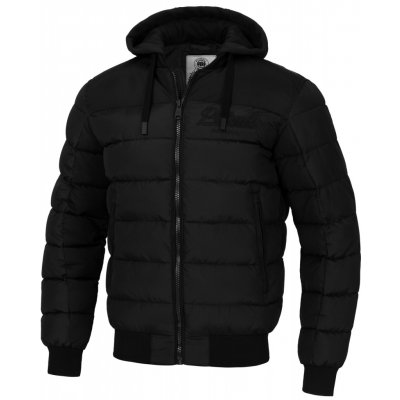 PitBull West Coast pánská zimní bunda Hidden černá – Zboží Mobilmania