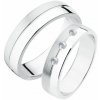 SP-236-Ag Stříbrné snubní prsteny