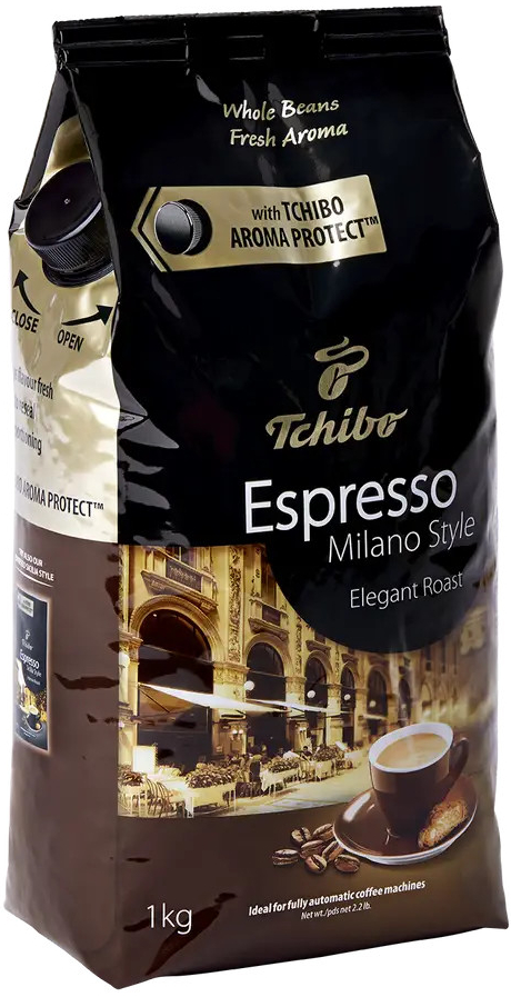 Tchibo Espresso Milano Style zrnková káva 1 kg od 279 Kč - Heureka.cz