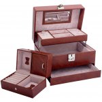 Lafira dámská šperkovnice 3037 hnědá – Zboží Dáma