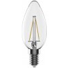 Žárovka Tesla LED CL142227-1, žárovka CRYSTAL RETRO svíčka E14, 2,2W, 230V, 220lm, 25 000h, 2700K tep