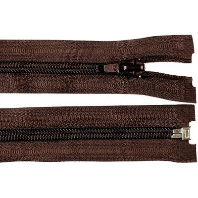 Spirálový zip No 5 délka 30 cm bundový POL Varianta: 304 hnědá čokoládová, Balení: 1 ks – Hledejceny.cz