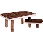 Trixie Schodiště dvoupatrové pro morče a králíka 37 x 17 x 28 cm – Zboží Dáma