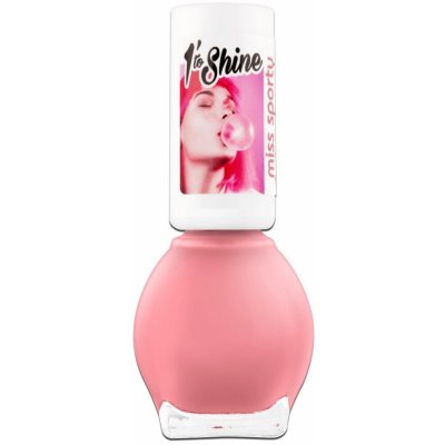 Miss Sporty lak na nehty 1 To Shine 130 růžový 7 ml – Sleviste.cz