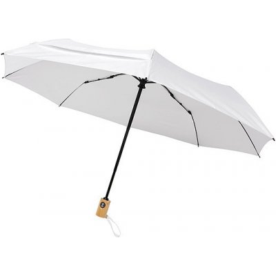 Skládací deštník s automatickým otevíráním bílý – Zboží Mobilmania