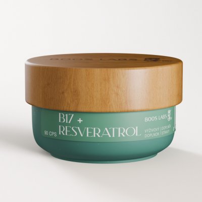 Boos Labs B17 + RESVERATROL 90 kapslí – Hledejceny.cz