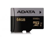 ADATA Pro microSDXC 64 GB UHS-I AUSDX64GUICL10-RA1 – Zbozi.Blesk.cz