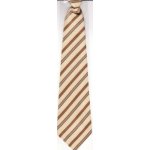 Chlapecká kravata střední hnědá – Zboží Mobilmania